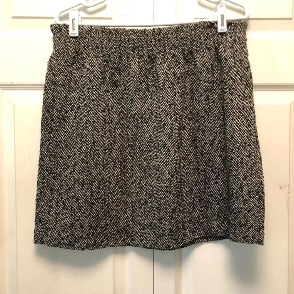 Preppy J. Crew Factory Tweed Skirt NWT